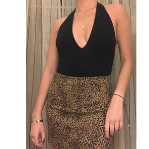 ⚜️ Black Halter Bodysuit ⚜️